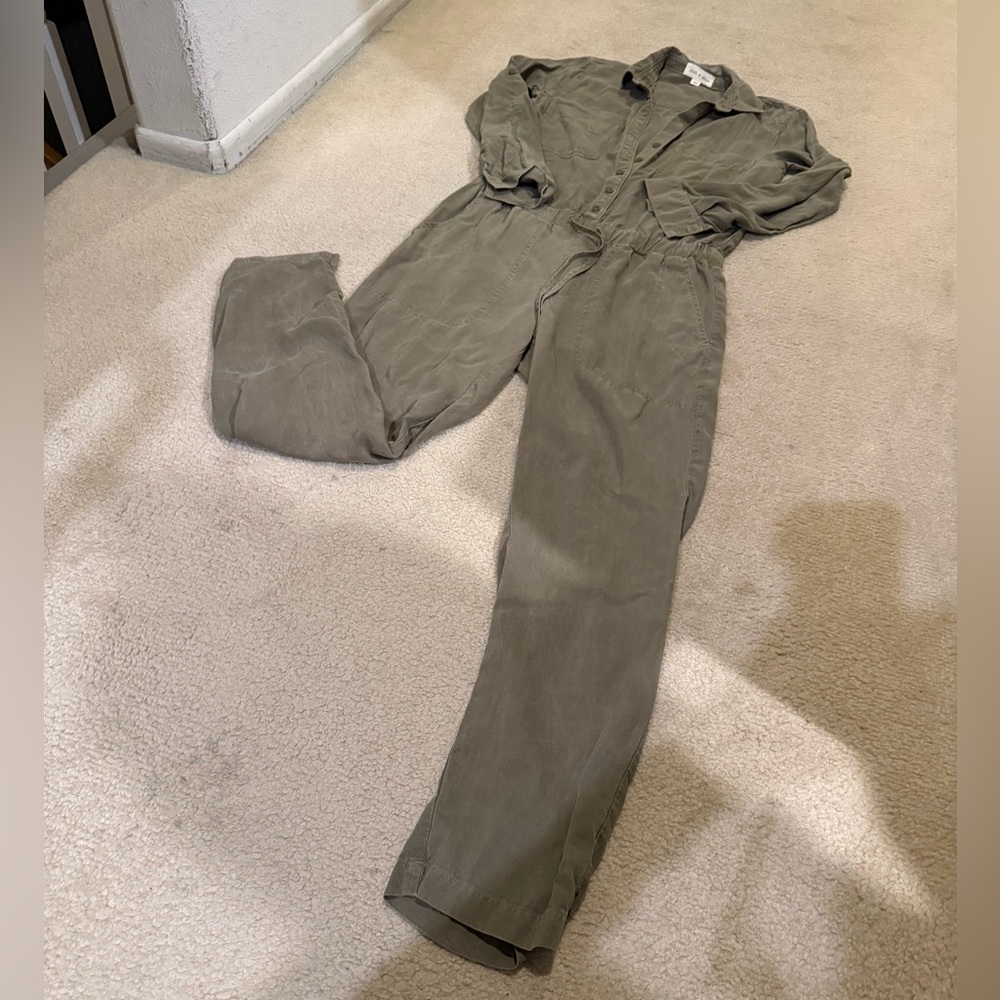 Cloth & Stone Olive Green Women's Jumpsuit - Picture 2 of 5